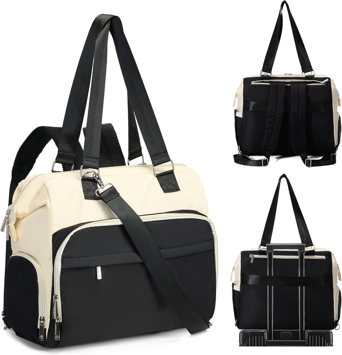 Luiertas Rugzak - Babytas - Baby Verzorging - Waterdicht Materiaal - 39 x 35 x 20 cm - N.v.t.