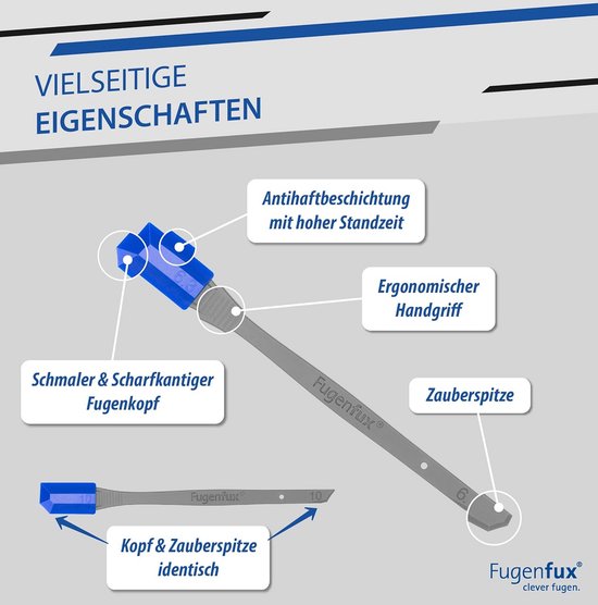 4-Delige Voegenkit Spatel Set - Perfect voor Siliconen en Kit - Voor Smalle Plekken — afbeelding 4