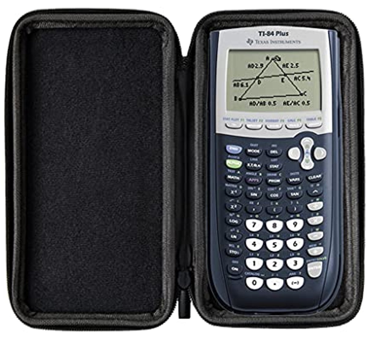 Beschermhoes Rekenmachine - Harde etui - Veilig vervoeren - Stootvaste hardshell - Op maat gemaakt - Turkoois