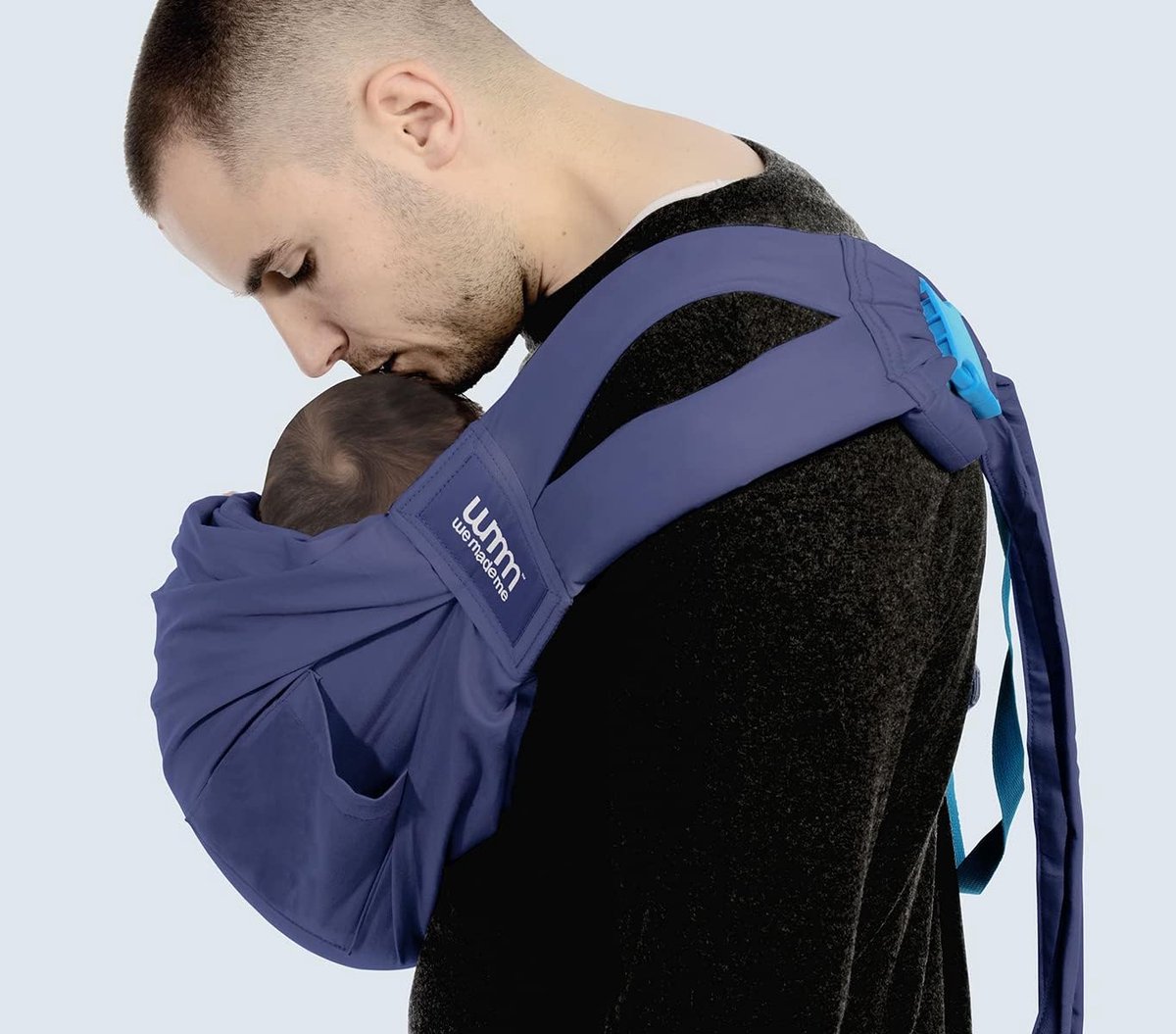 Baby Draagzak - Draagdoek Sling - Baby Dragen - Vijf Posities - 36-159 kg - Bessen