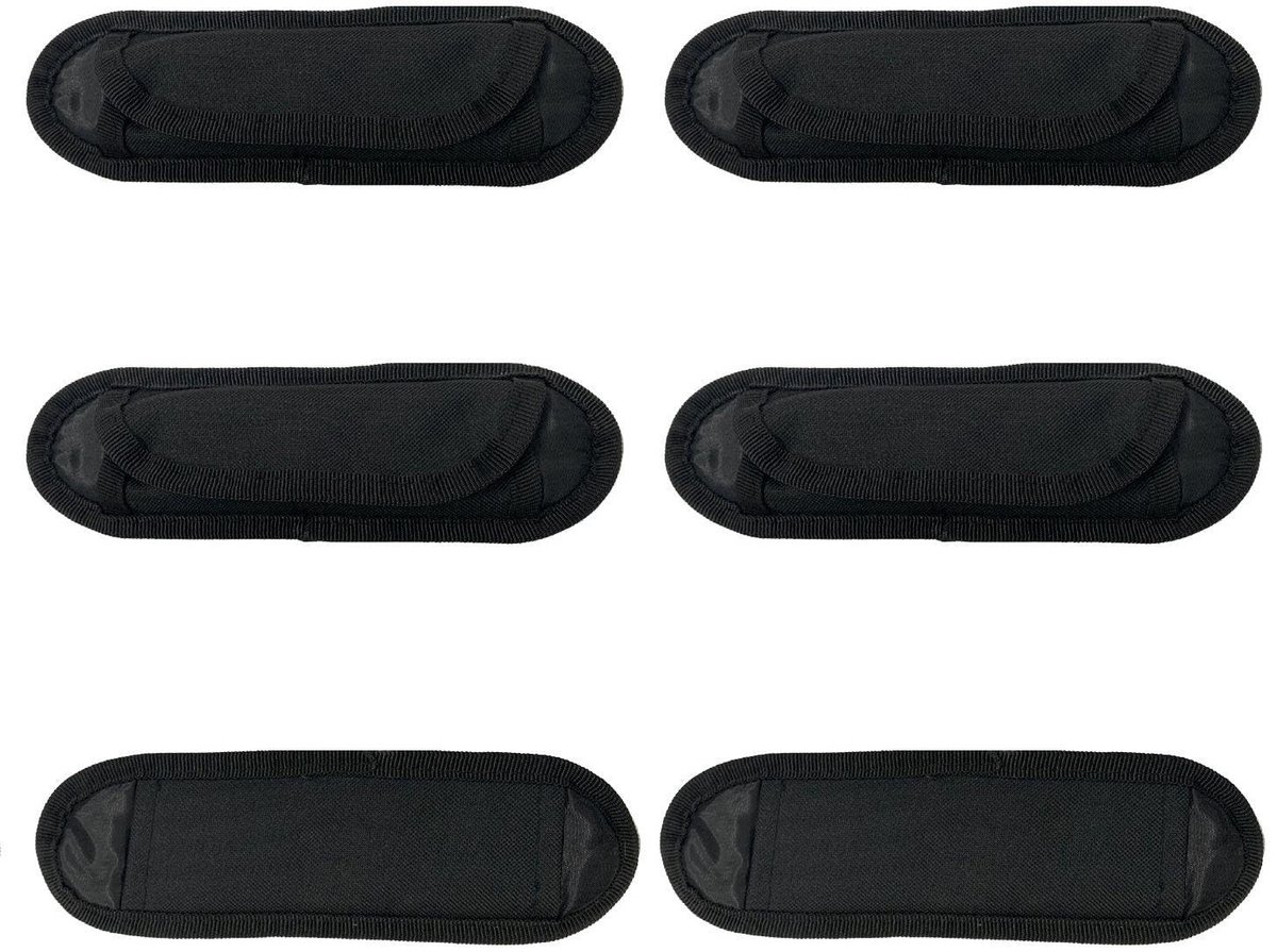 Dailygoods- Pads Verwijderbaar - Schouderbanden Accessoires - Polyester - 4 Stukken - Zacht/Comfortabel - 6,5*22 Cm - Schouderbandkussens