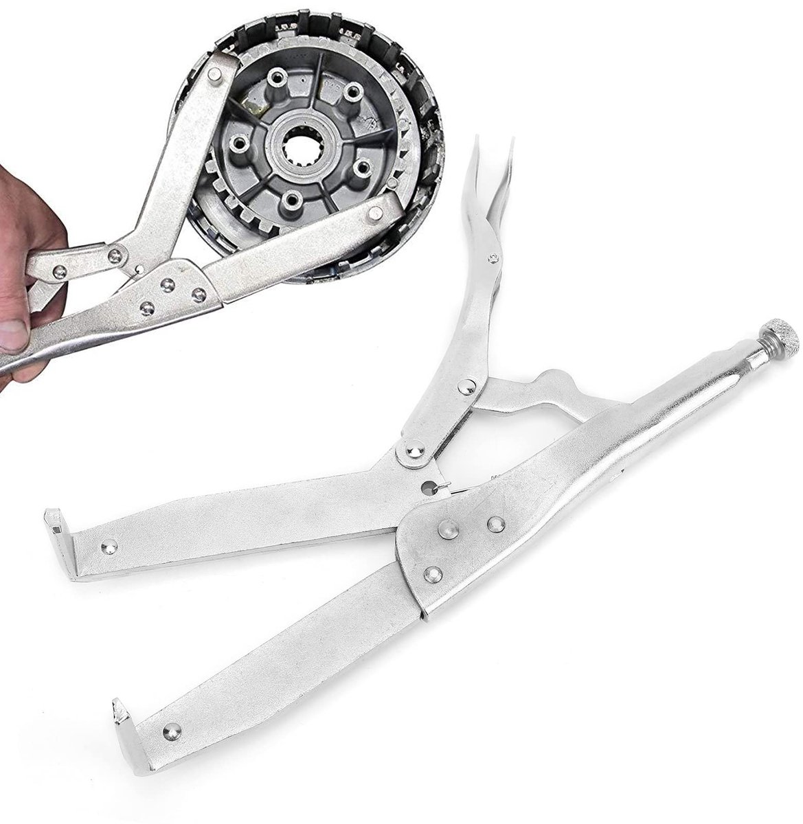 Dailygoods- Koppelingstool - Koppeling Pliers - Staallegering - Geschikt voor Clutchwielen - Verstelbare Bekopening - Hoogwaardige Duurzaamheid