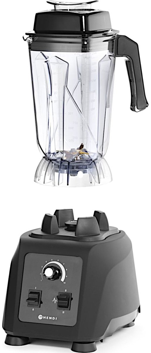 Hendi Krachtige Blender Professional - 2,5 Liter kan - 27x25x(H)55cm van HENDI — afbeelding 3