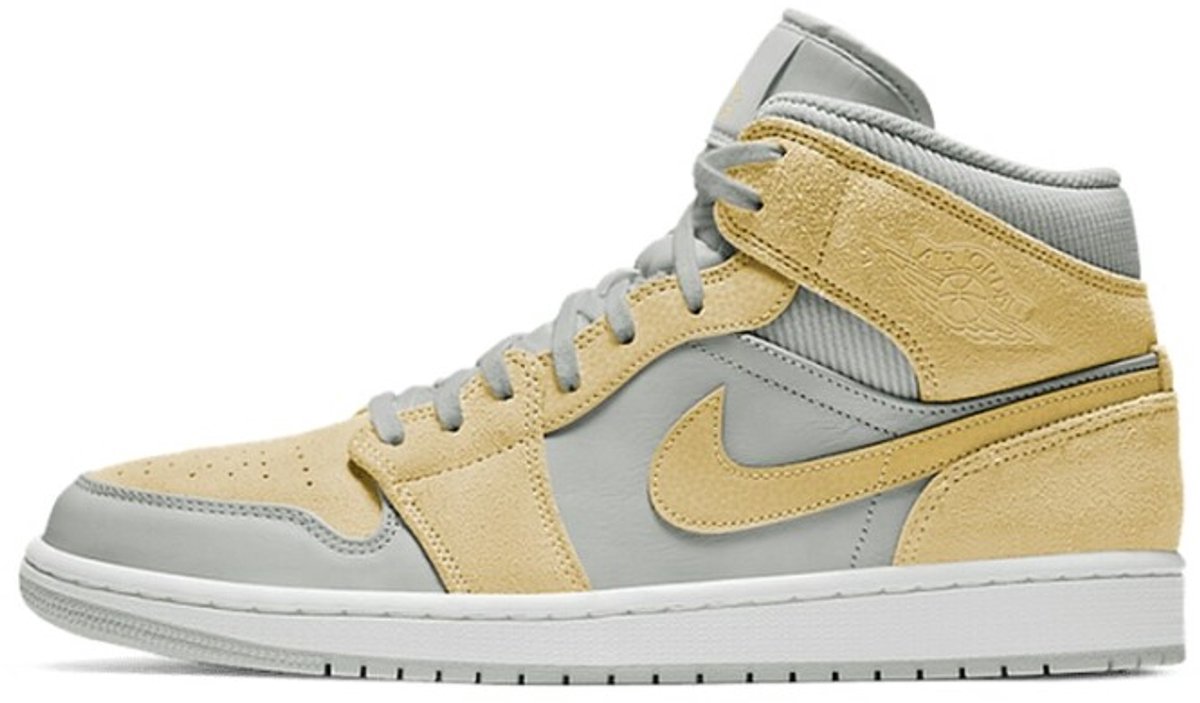 Nike Nike Air Jordan 1 Mid Sneaker Limited Edition Grijs