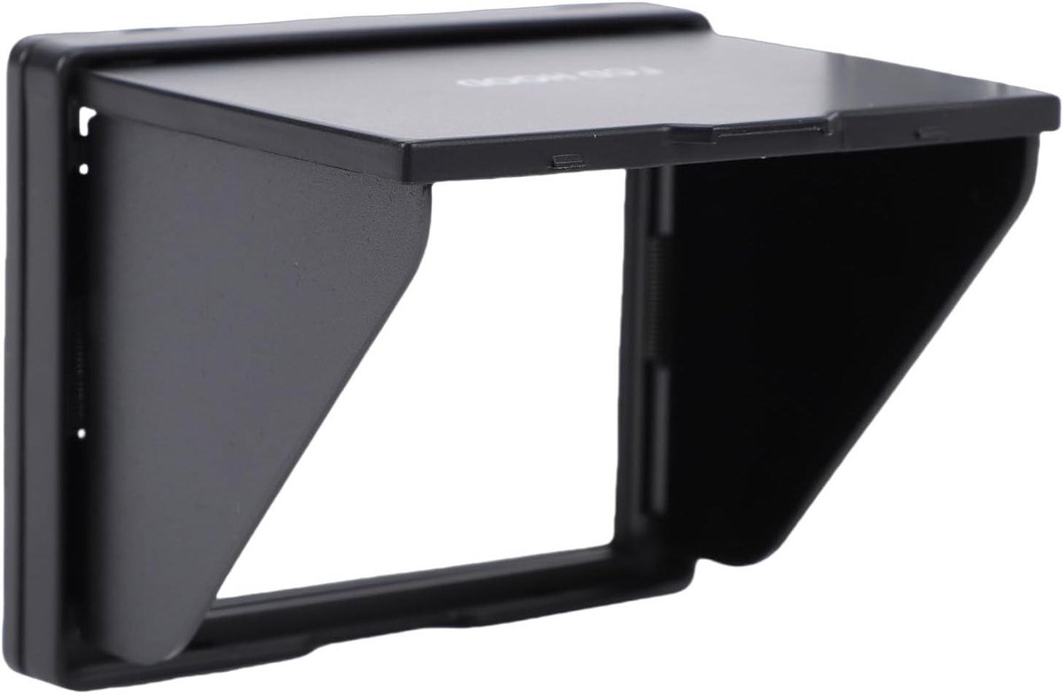 LCD Zonnekap - Schermkap Camera - Buitenopnamen Verbeteren - Anti-reflectie Ontwerp - 32 Inch 4:3 - Mat Zwart