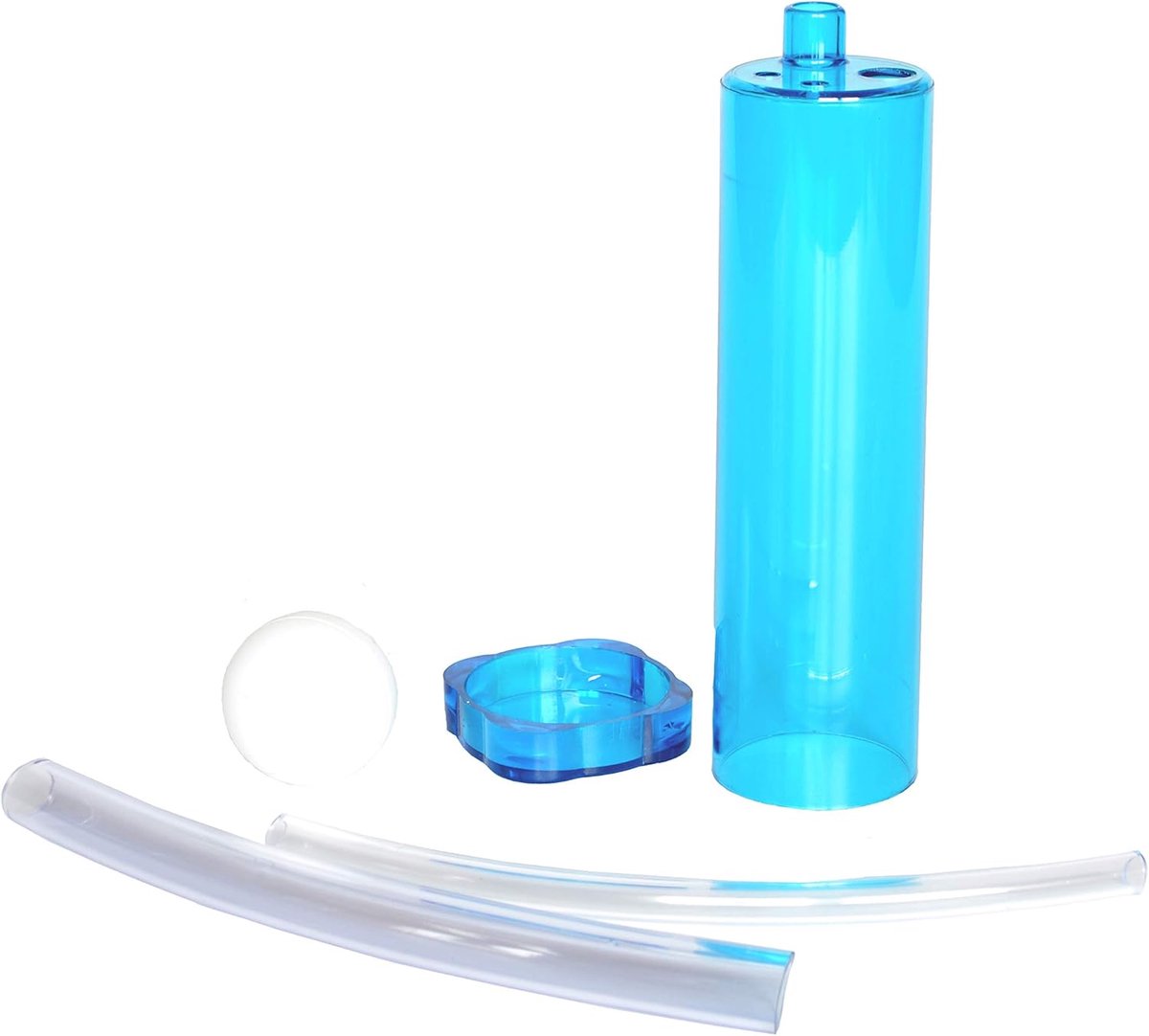 Ademtrainer - Ademhalingstrainer Longtrainer - Blaasinstrumenten Spelen - Verbetert Ademcapaciteit - 120 g - Transparant