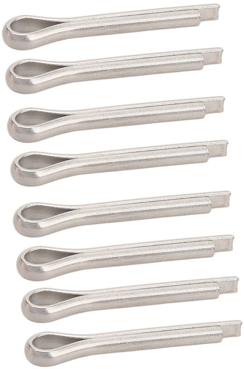 Cosensi- Scheepspropeller Splitpen - 20 Stuks - Buitenboordmotoren 20/15/9,9/8/6 Pk - Hoogwaardig Metaal - Roestbestendig - OE-nummer 91490-30020-00 - Buitenboordmotor