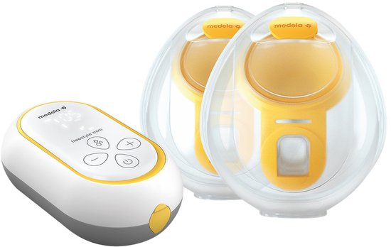 Medela Freestyle Mini Mains Libres - Tire-lait Électrique Double - Portable - Coupelles Mains Libres - Batterie Rechargeable
