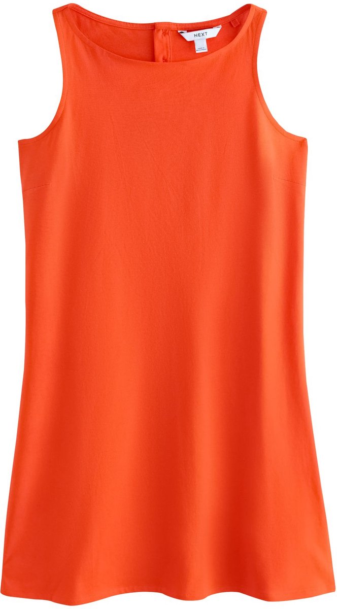 Next - Dames - Jersey hemdjurk - Oranje