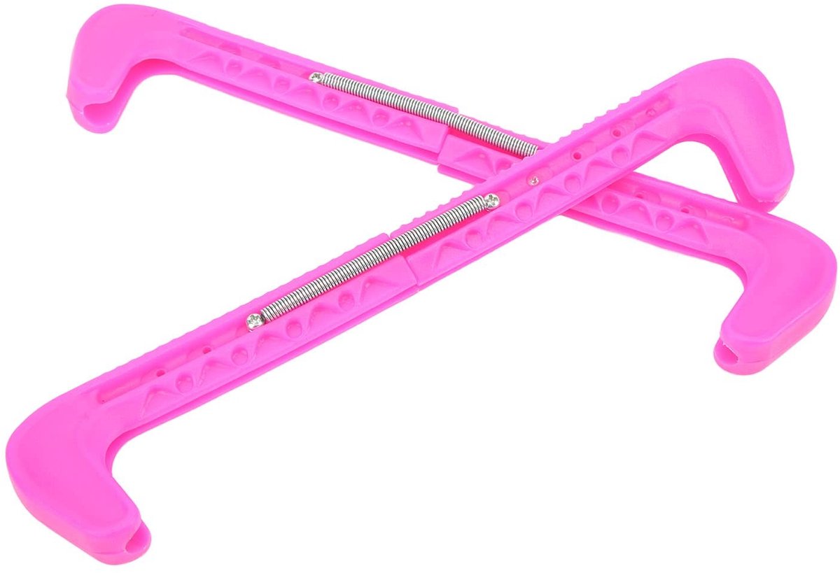 Dailygoods- Schaatsbeschermers - Goede Bescherming - Kunstschaatsen/IJshockey - Verstelbaar - Hoogwaardige Kunststof - Eenvoudige Montage - Schaatsbescherming
