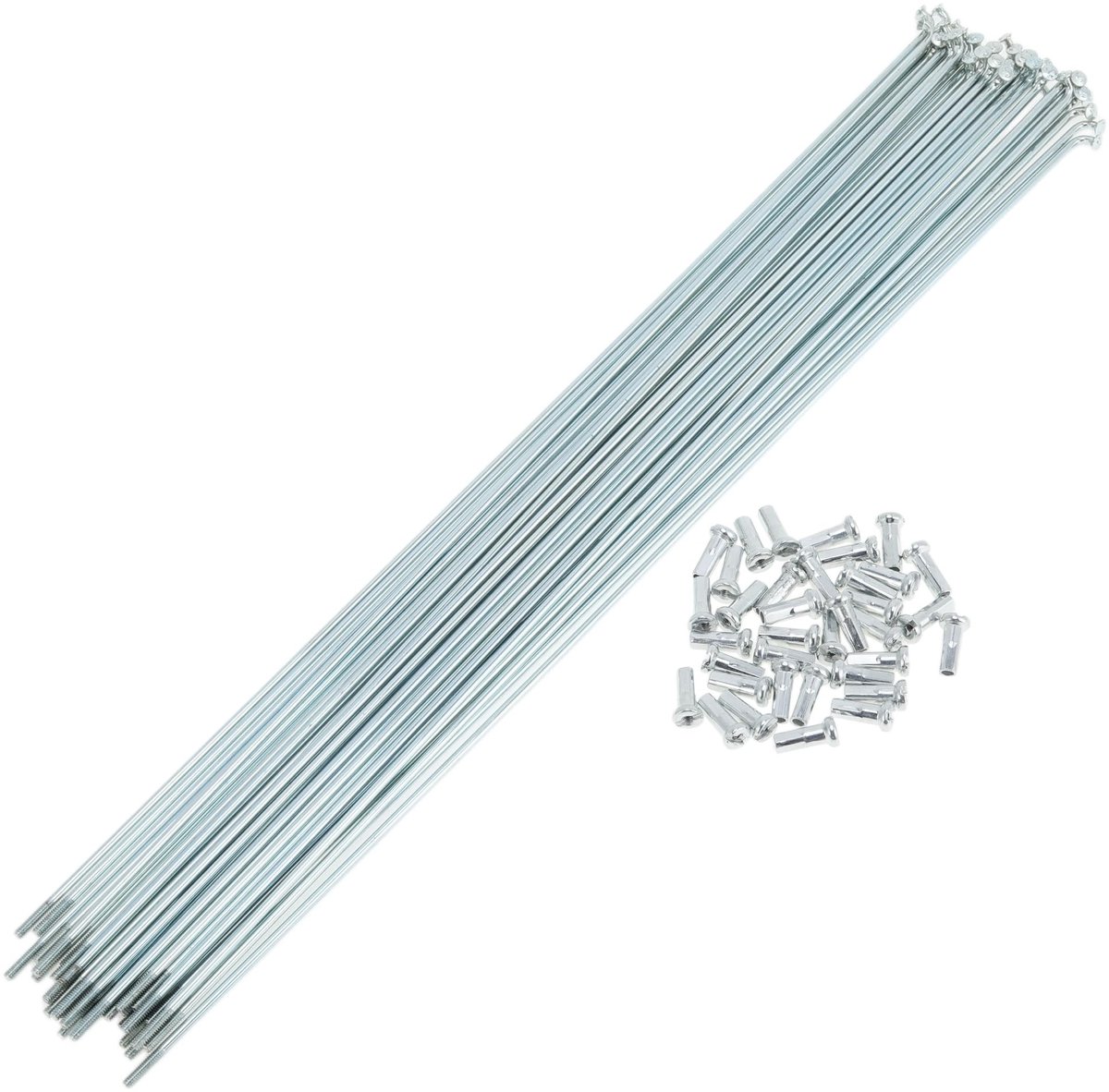Dailygoods- Fiets Spaken 36 Set 14G - Gegalvaniseerd Koolstofstaal - 293mm - Duurzaam - Slagvast - Voor Wielopbouw - Wielspaken