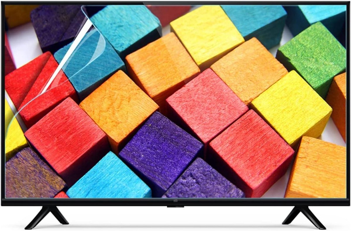 Schermbeschermer TV - Anti blauw licht - Oogcomfort verbeteren - Mat anti-glare - 65 inch - Transparant