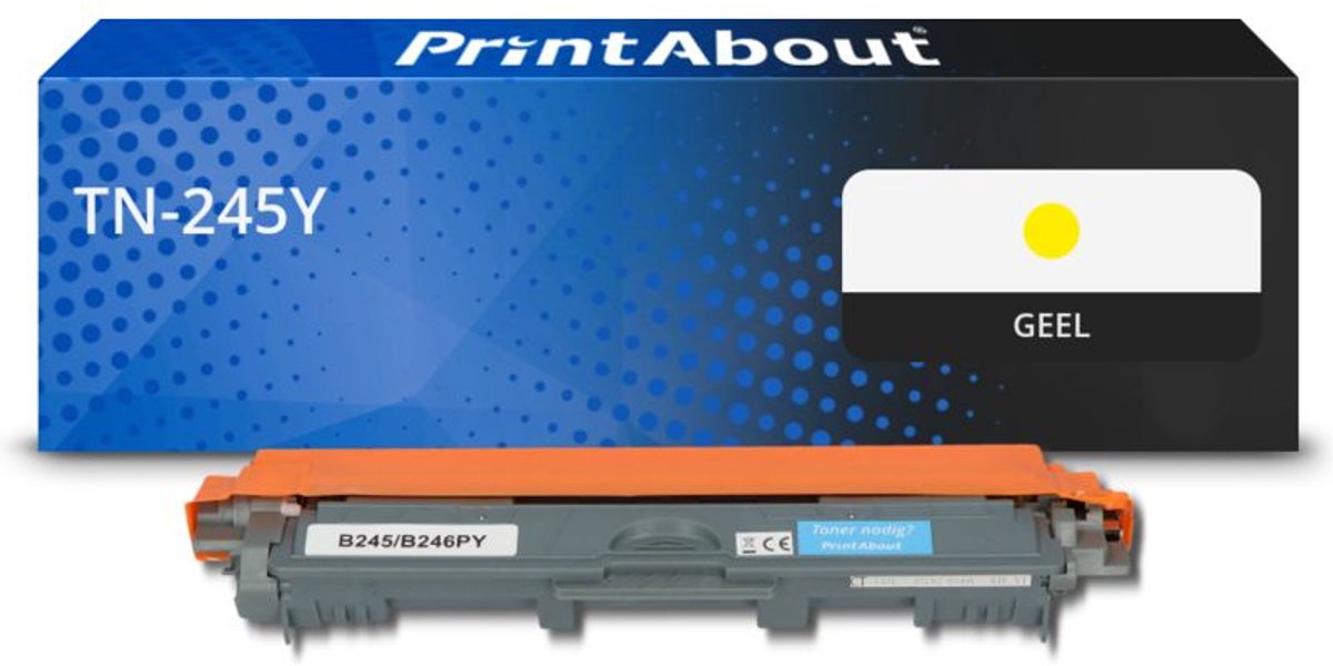 Brother TN-245Y toner geel Huismerk