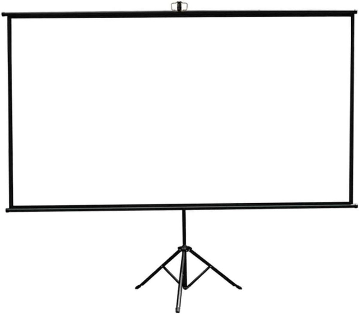 Projectiescherm - Mobiel scherm - Thuisbioscoop - Zonder perforatie - 72 inch - Wit