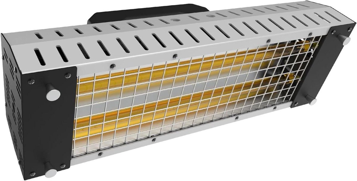 Infrarood Verf Lamp - Warmte Droger - Auto Herstel - Kortegolf Technologie - 800 x 600 mm - Zwart