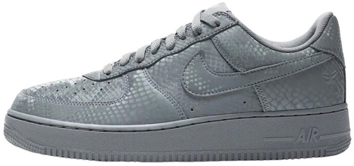 Nike Kobe Air Force 1 Low Cool Wolf Grijs