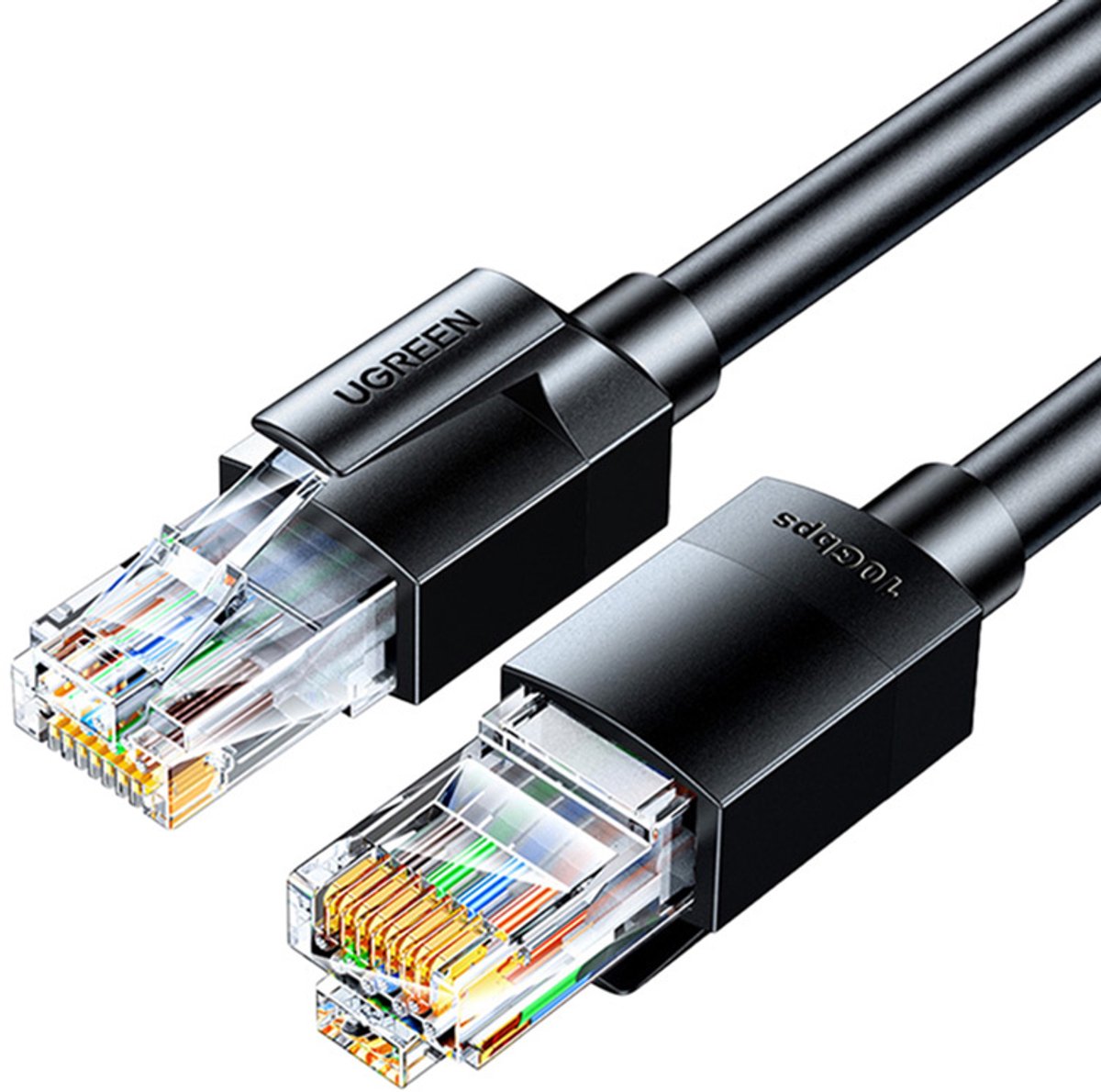 Ugreen Cat6A-Kabel 1M Voor Computer, Tv, Internetsnelheid 1000 Mbps