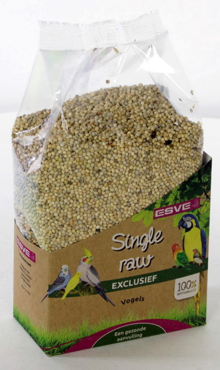 ESVE Milletzaad wit | enkelvoudig vogelzaad | 600 g