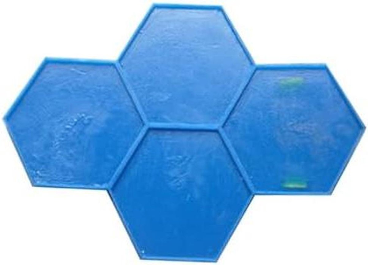 Beton Stempel - Rubber mal - Tuinpad Maken - Met Handvat - 0-2 cm afwijking - Grijs