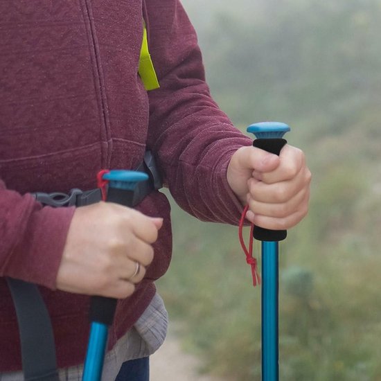 2 Stuks Loopondersteuning met Dikke, Antislip Handgrepen voor Kruk en Loopstok — afbeelding 4