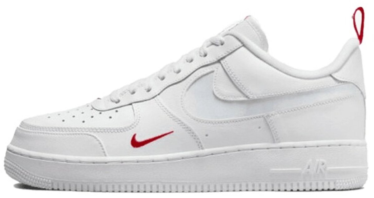 Nike Air Force 1 Low Mini Swoosh Rood