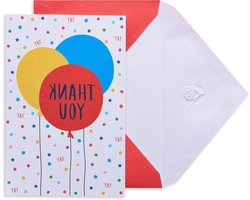 American Greetings Bulk Dank U Kaarten Met Enveloppen, Feestballonnen (48-Count)