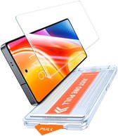 TORRAS Install Master 9H Tempered Glass Geschikt voor Samsung Galaxy S25 Ultra - Screen Protector met Frame - Gemakkelijke Installatie - Volledig Dekkend - Militair Getest Glas