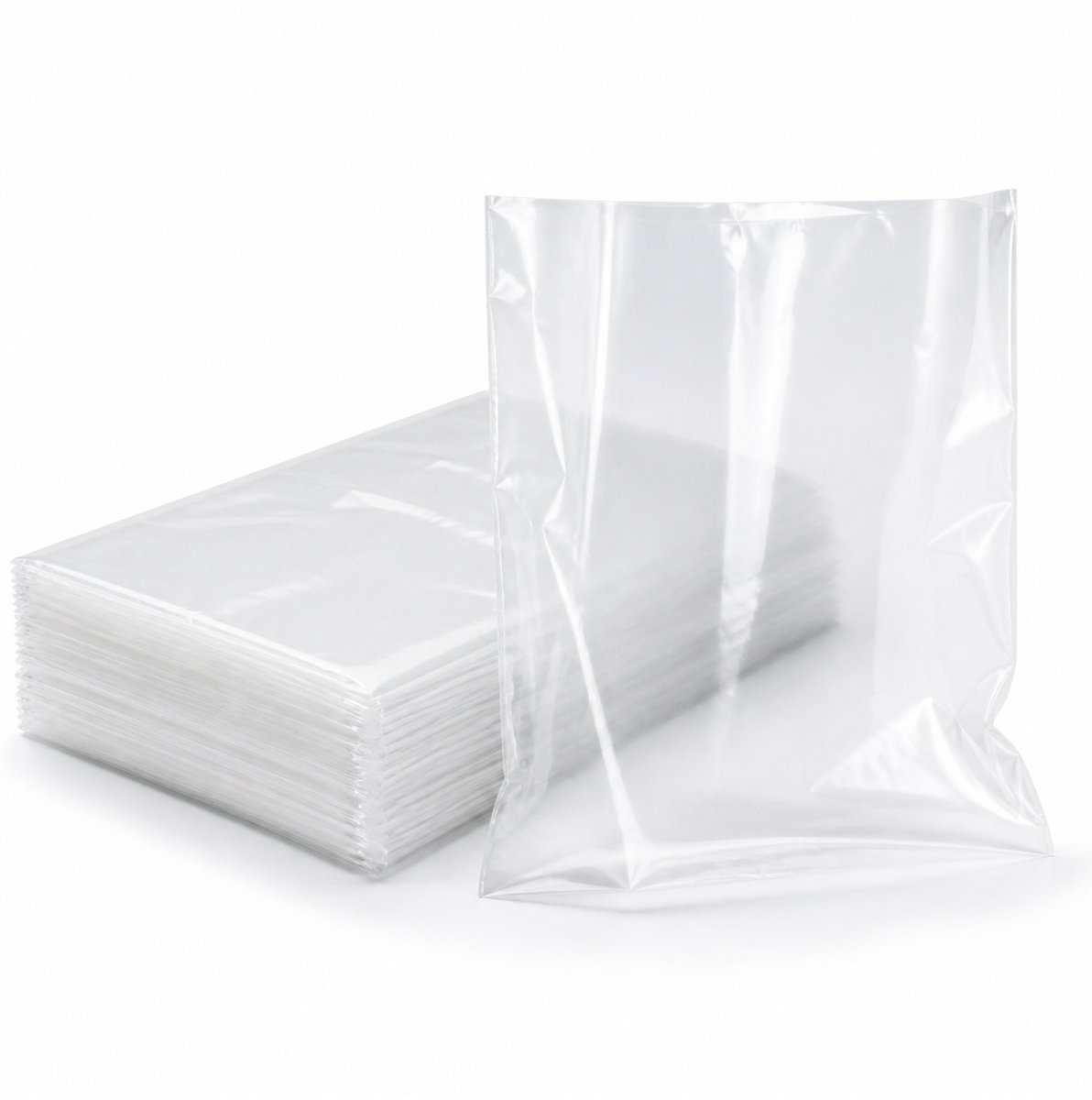 Inpakr Plastic Zakken PE Transparant - 32 x 42 cm - 50 micron - 1000 stuks