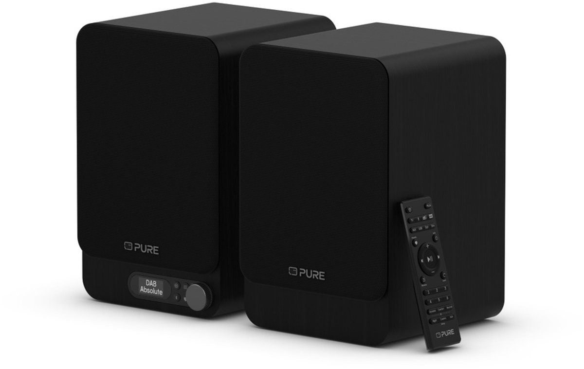Pure Classic Active Home audio-microsysteem 80 W Zwart