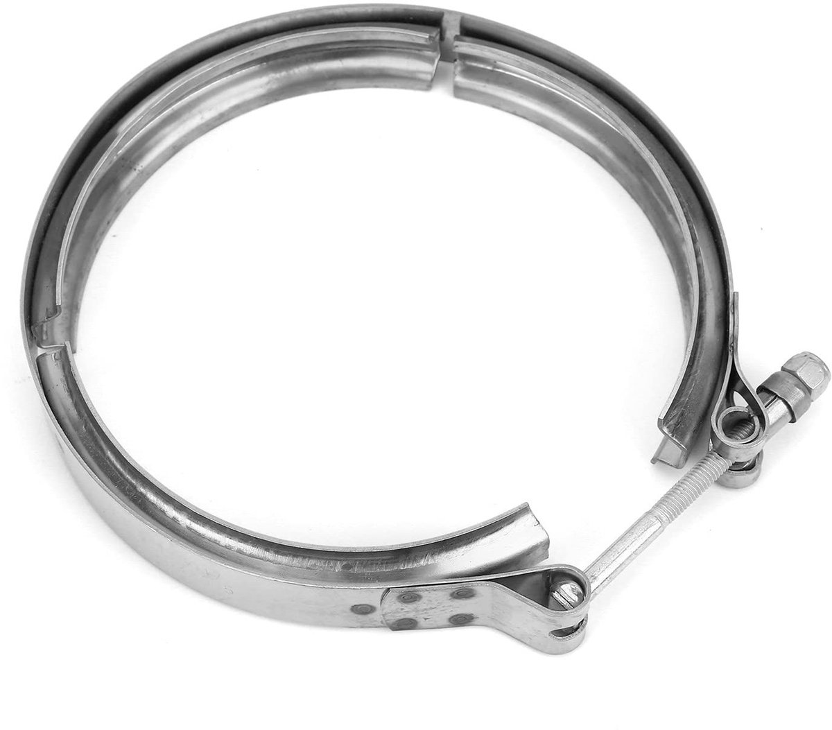 Allecto - Uitlaat V-Band Klem - Turbo V-Band Klem - Roestvrij Staal - 140-150mm - Geschikt voor Turbo-installaties - Model 186917