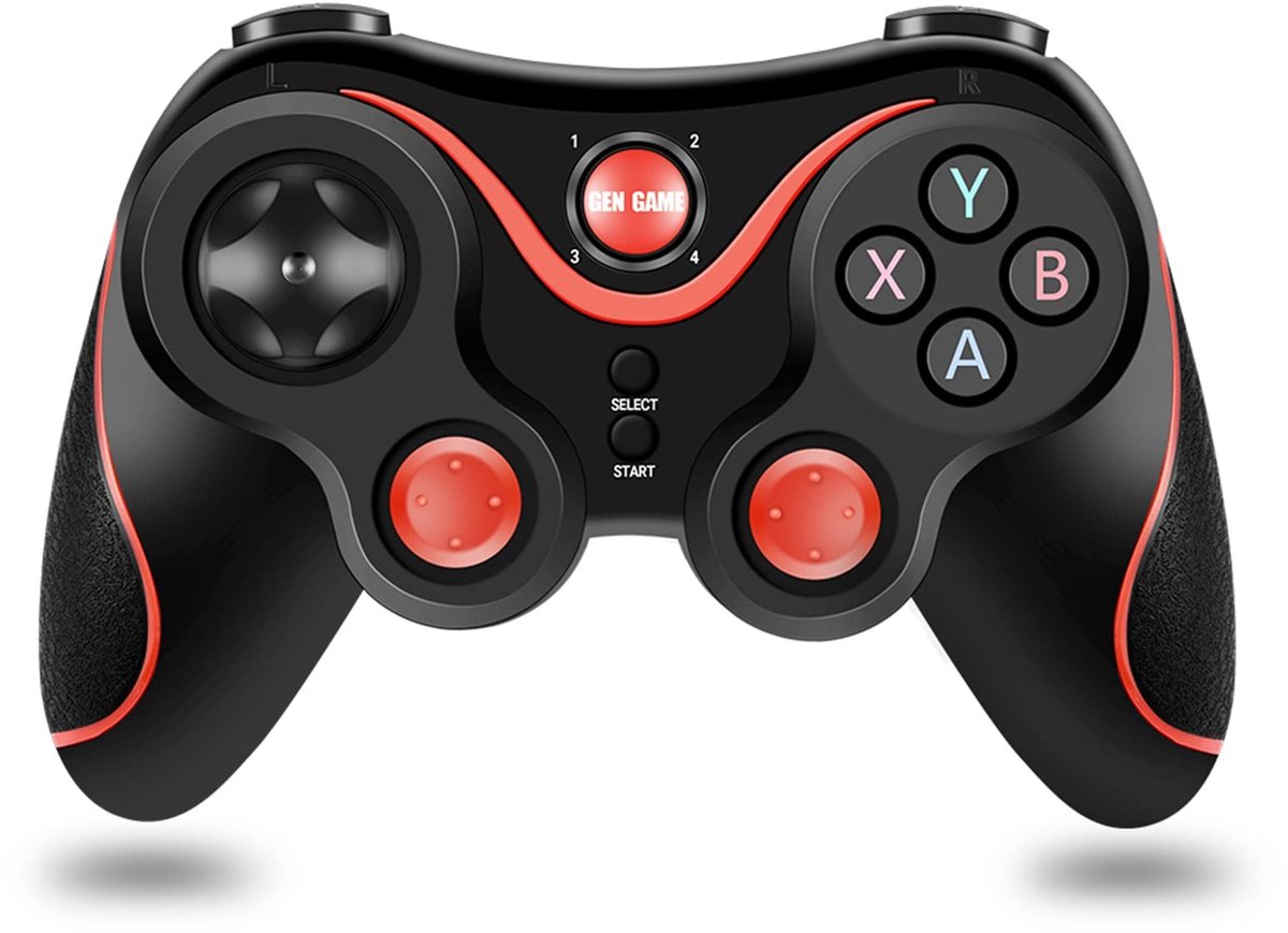 Allecto - Bluetooth Wireless Game Controller - Gamepad Controller - Voor Android Mobiele Telefoon - Geschikt voor Tablets en TV Box - Draadloze Joy...