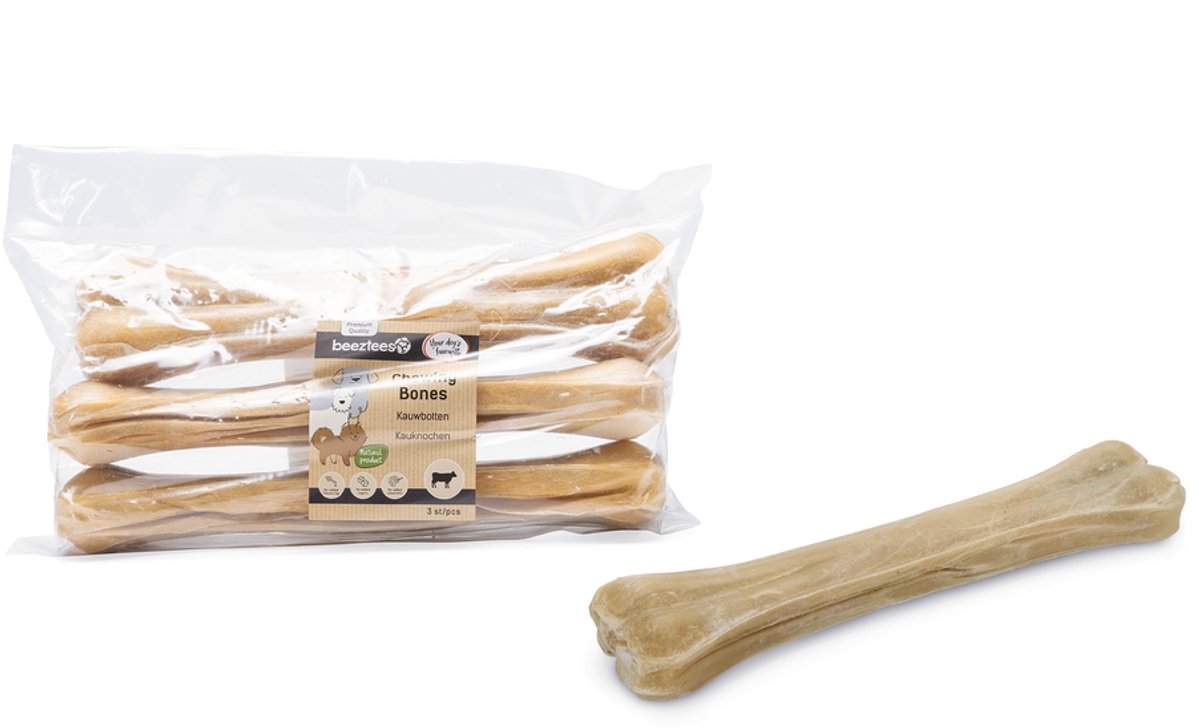 Beeztees Kauwbot - Hondensnack - Voordeel - 26,5 cm - 3ST
