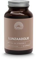 Mattisson - Lijnzaadolie 1000mg - 90 capsules