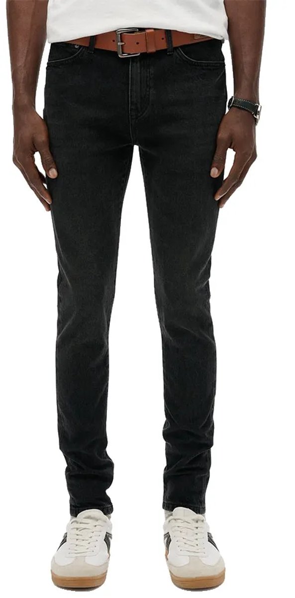 Superdry Vintage Skinny Fit Spijkerbroek 30 30 Man Zwart
