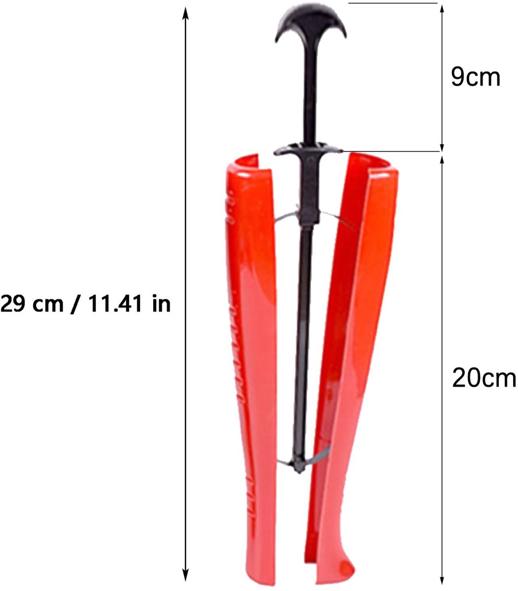 Allecto - Kunststof Schoenspanners - Automatische Laarsvormer - Voor het Behoud van Laarzen - 29 cm - Geschikt voor Dames - 1 Paar Schoenspanners