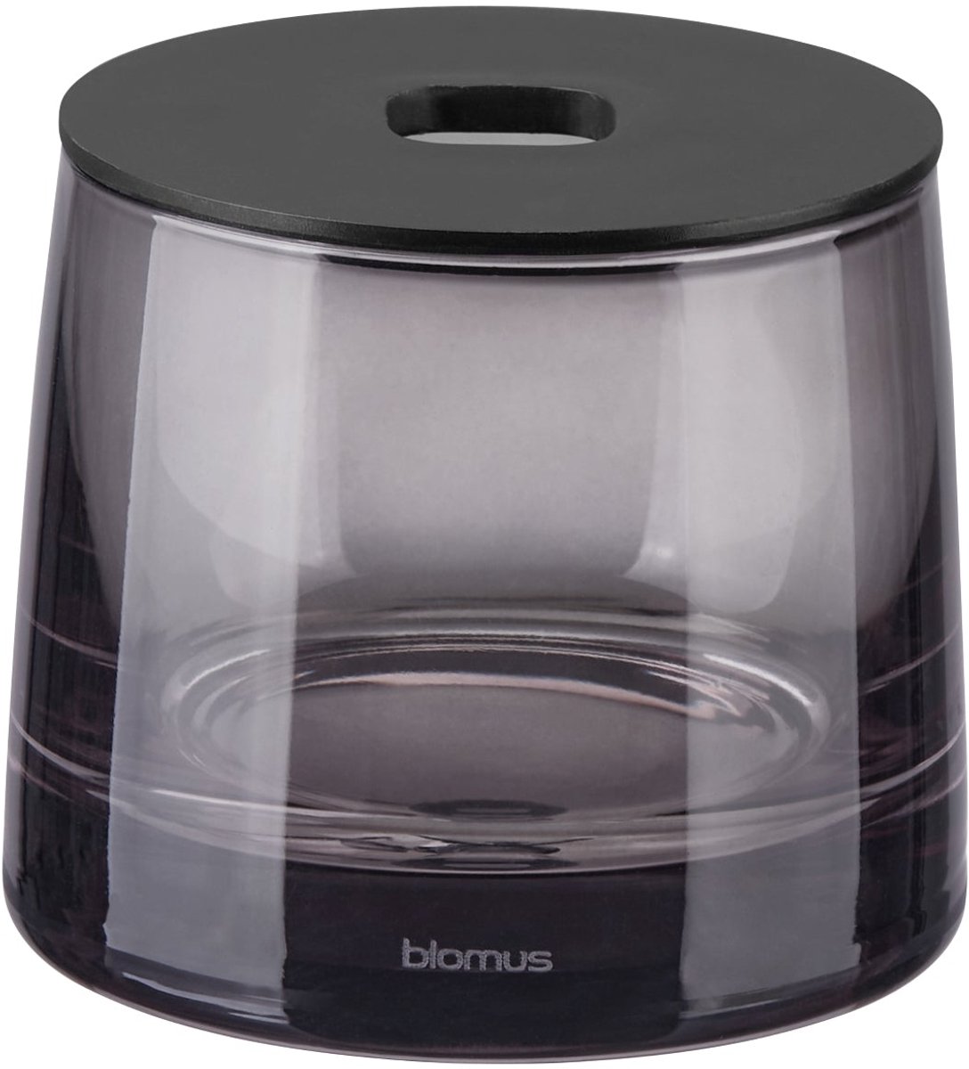 Blomus Ava Beautybox Black | Zwart | Glas / Plastic