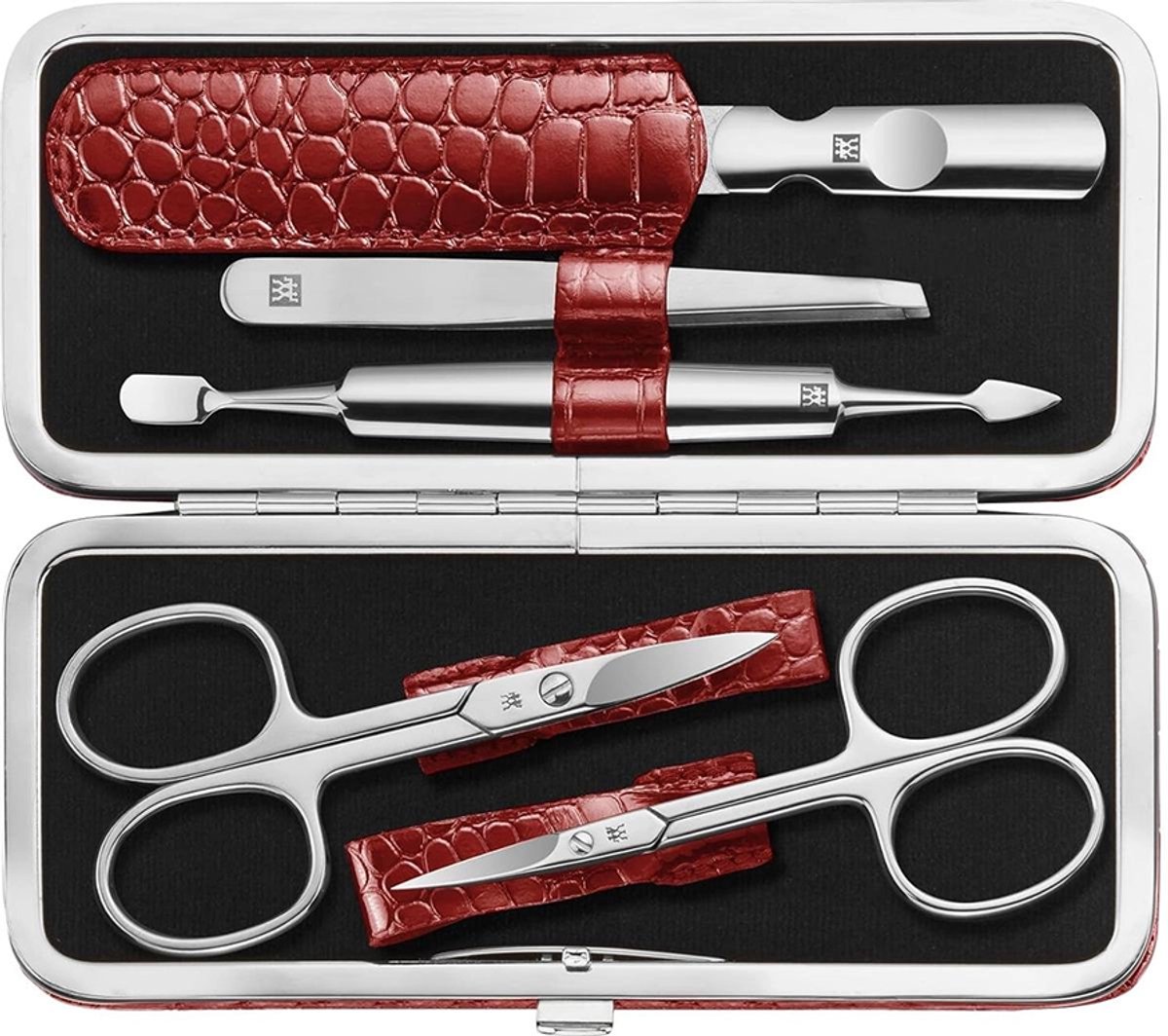 Zwilling 5-delige Classic Inox monturenkoffer rood 97653-003-0