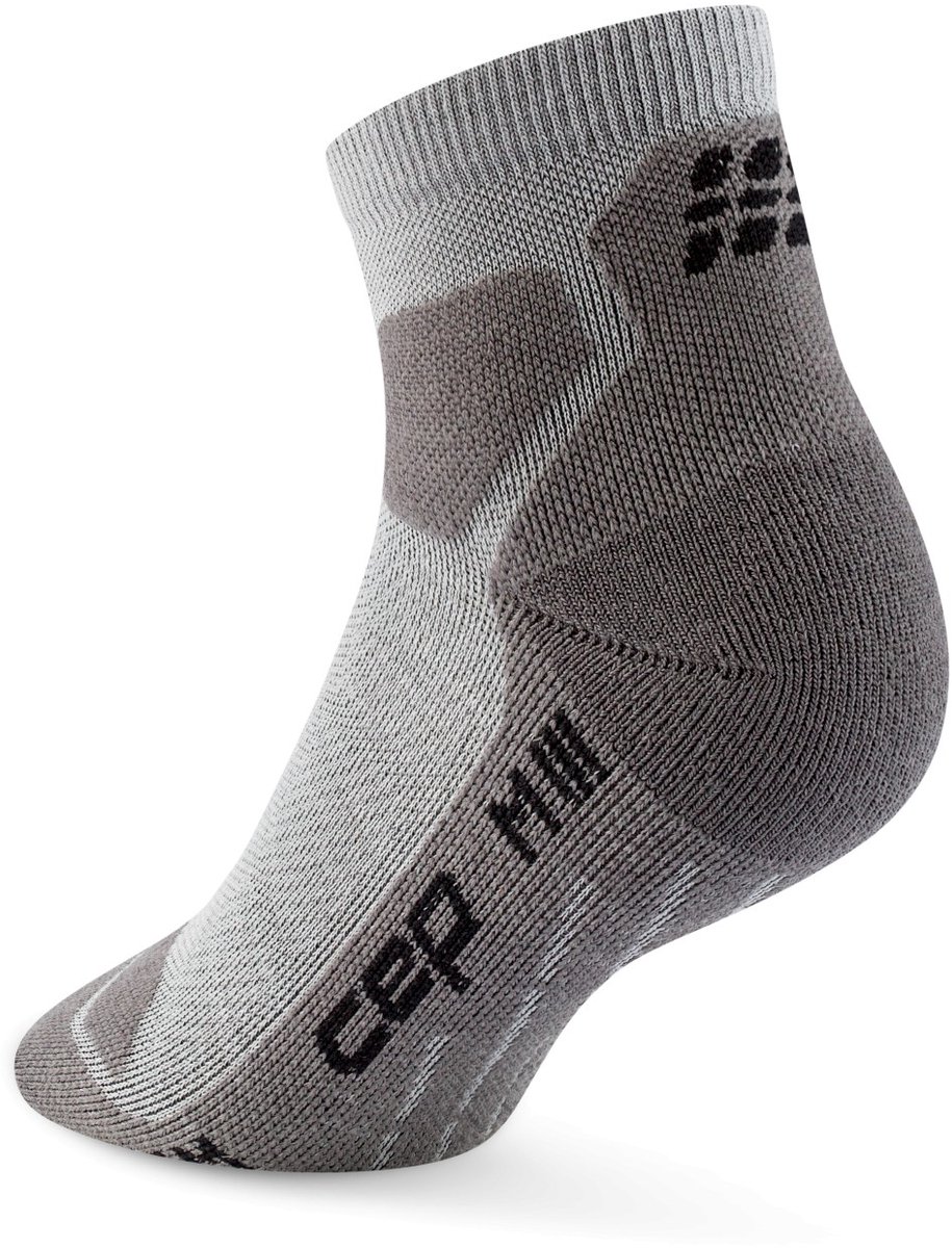 CEP Hiking Light Merino Low-Cut Compressie /Donkergrijs Heren 45-48