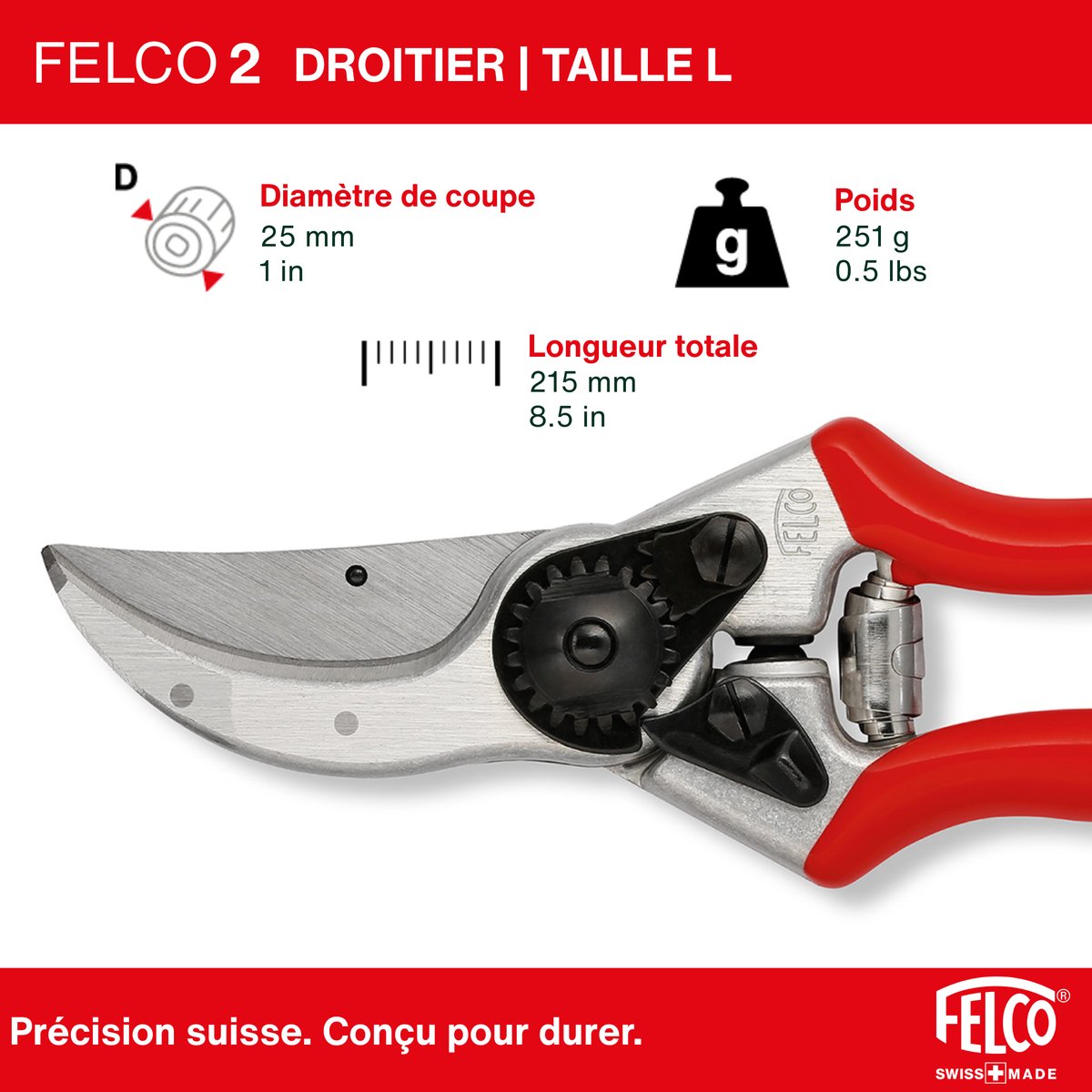 Felco 2 Snoeischaar epv-b02