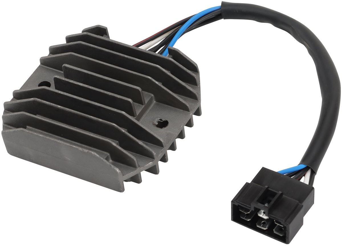 WOOSTAR 6 Draad 12V Spanningsregelaar Rectifier voor Suzuki GSX-R750 GSXR600 GSXR1000 (1996-2005)