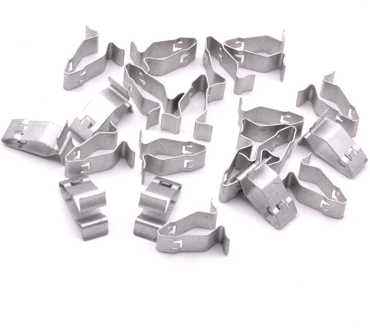 Allecto - A-pillar B-style Trim Panel Clamp Clips - 20 stuks - Voor Audi en VW modellen - Auto onderdelen - Bevestigingselementen - Geschikt voor d...