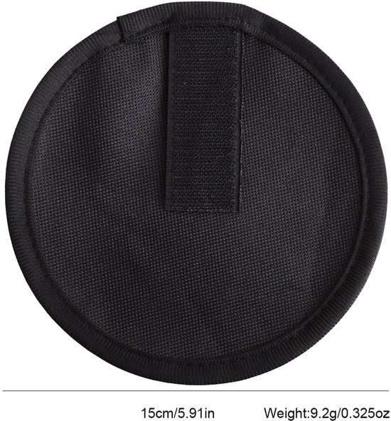 Hengelhoes - 10 stuks - Visaashoezen - Hengelaccessoires - Nylon - Beschermer voor het opbergen van vishaken - Geschikt voor hengels, aan het meer, op de rivieroever en aan zee - 15×15cm - Rood, zwart — afbeelding 5