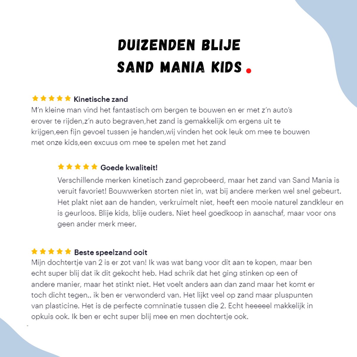Sand Mania® kinetisch zand - 3 KG - inclusief Speel- & Opbergbak - Beige / Naturel - Sensorisch Speelzand voor Kinderen — afbeelding 9