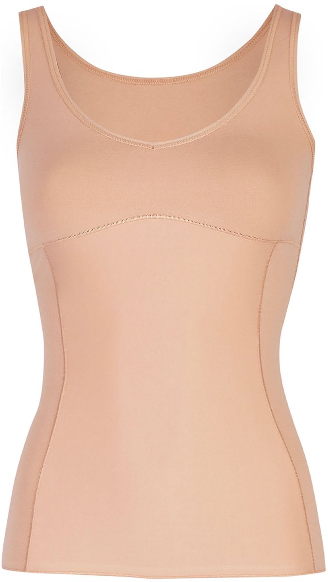 Nina von C corrigerend hemd - Katoen - 42 - Beige
