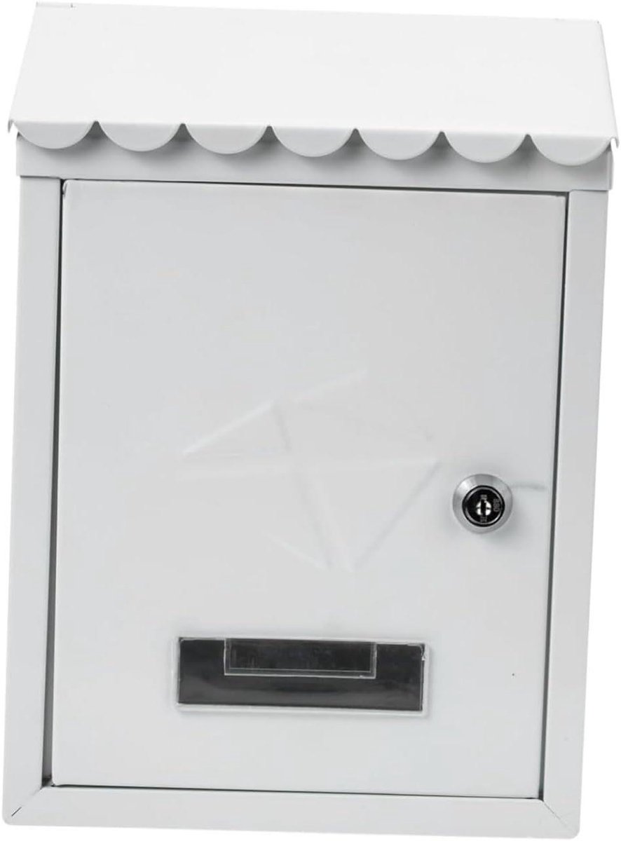 Brievenbus - Brievenbus Buiten - Post Ontvangen - Met Slot - 30x21.5x7cm - Metaal