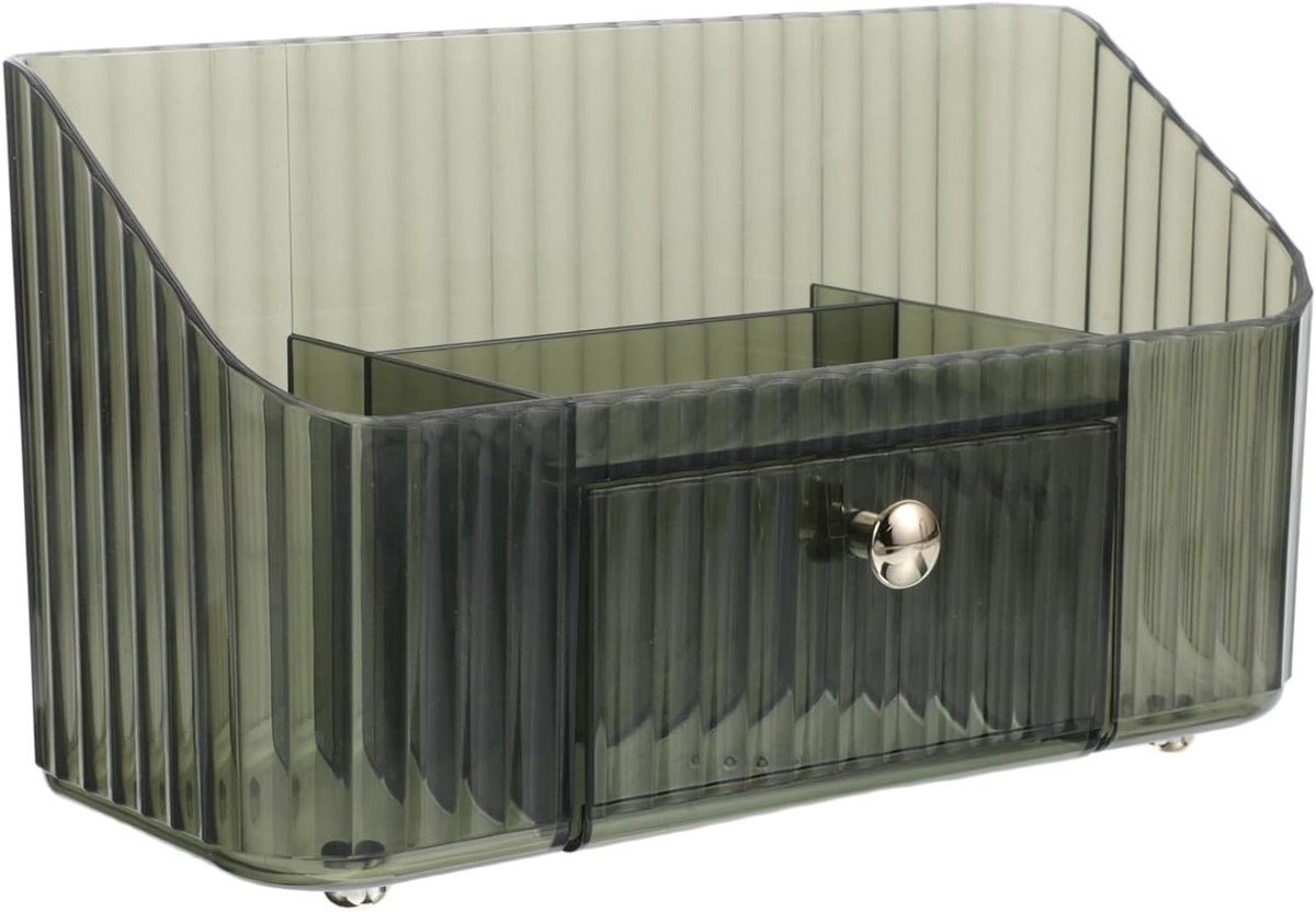 Cosmetica Organizer - Make-up Lade - Nette Opslag - Stapelbaar Ontwerp - 9.2H cm - Groen
