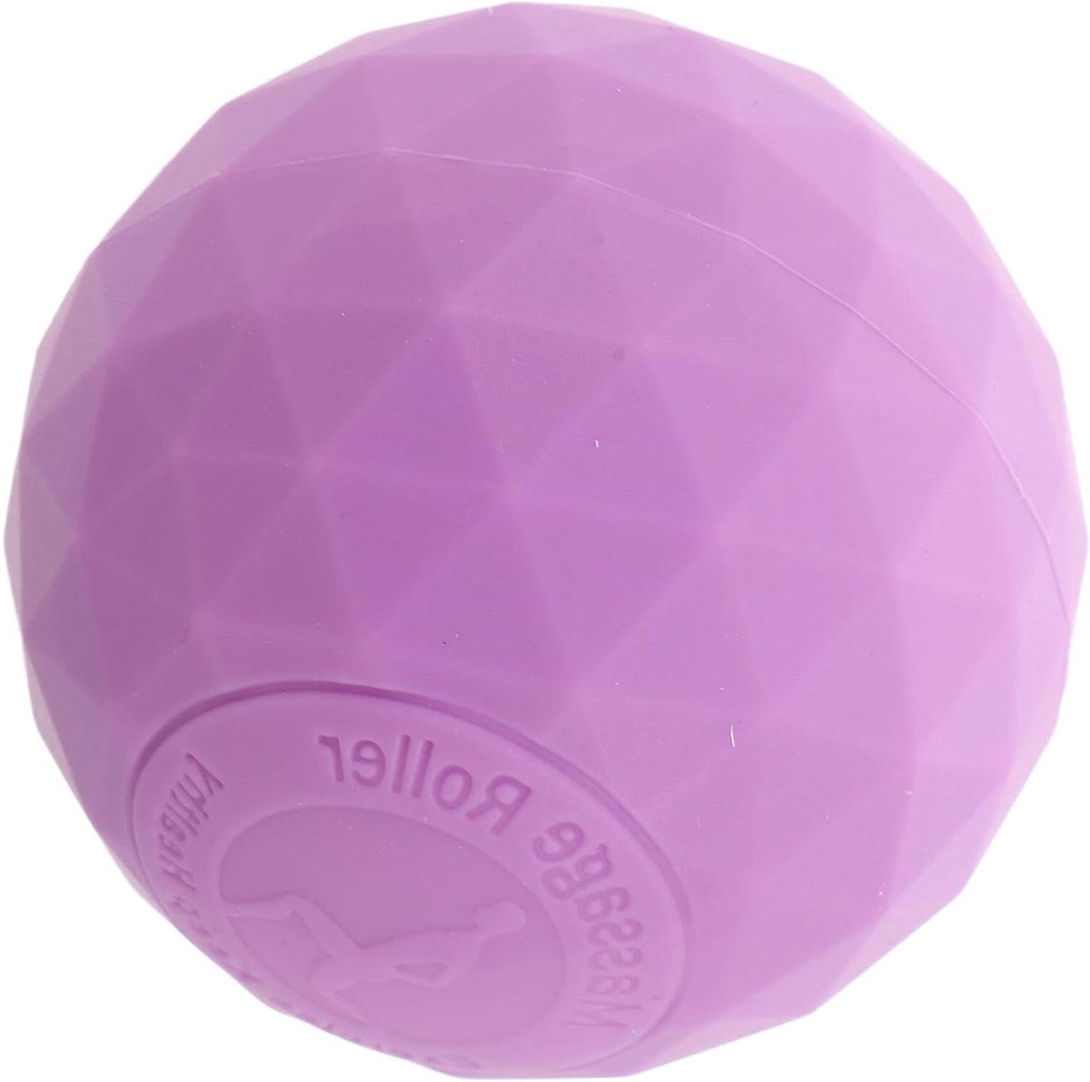 Siliconen Massagebal - Triggerpointbal Therapiebal - Spierontspanning Pijnverlichting - Diepweefselmassage Ontworpen - 5.5 cm - Violet