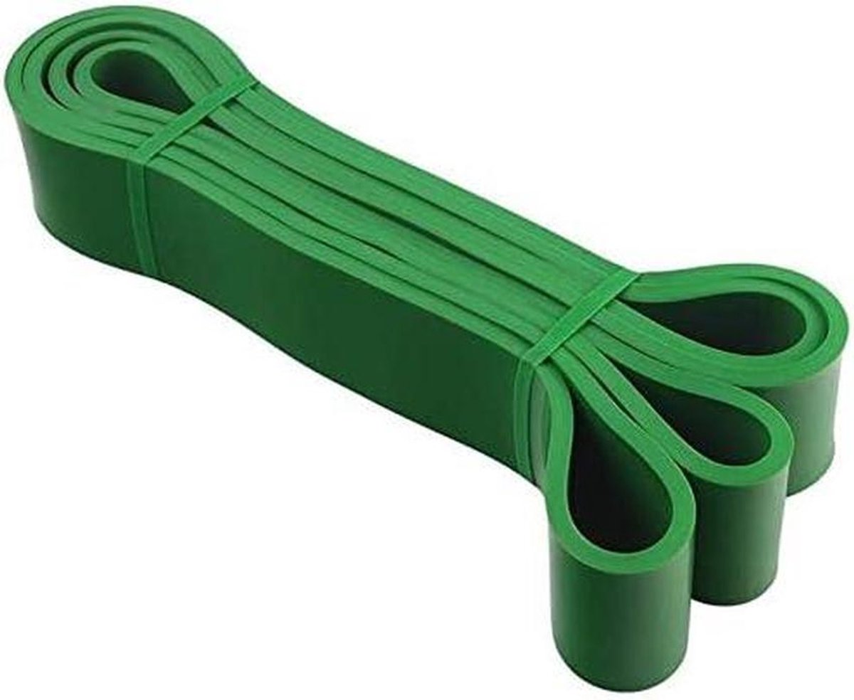 Pilates Flex Band - Latex Stretch Belt - Fitness Training - Milieuvriendelijk Latex Materiaal - 45 mm Breed - Groen