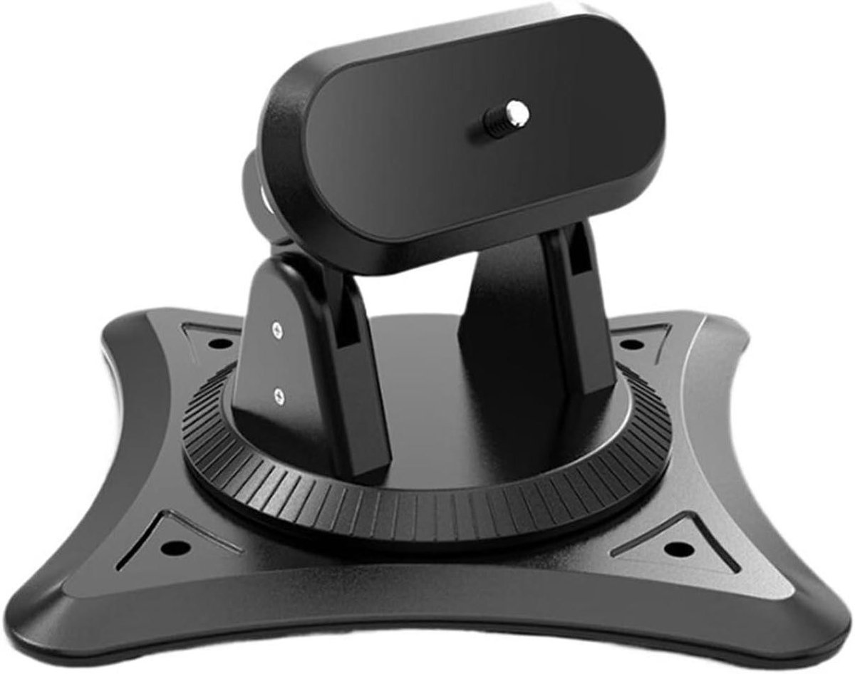 Projector Standaard - Beamer Plank - Film Avond - 360 Graden Draaibaar - 18x18x10cm - Zwart