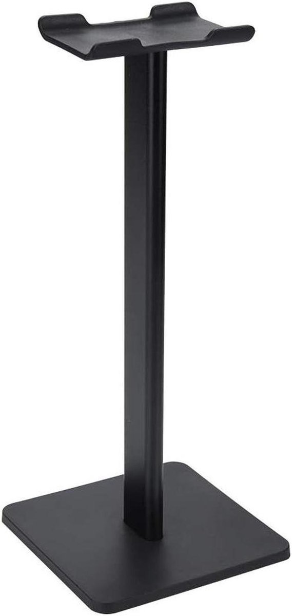 Hoofdtelefoon Stand - Ophangrek Oortjes - Bureau Organisatie - Lichtgewicht Draagbaar - 23 cm Hoogte - Zwart